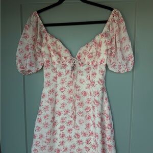 Floral Off-Shoulder Dress